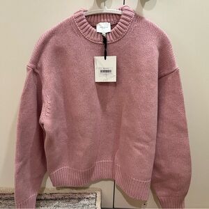 Reformation blush pink wool sweater